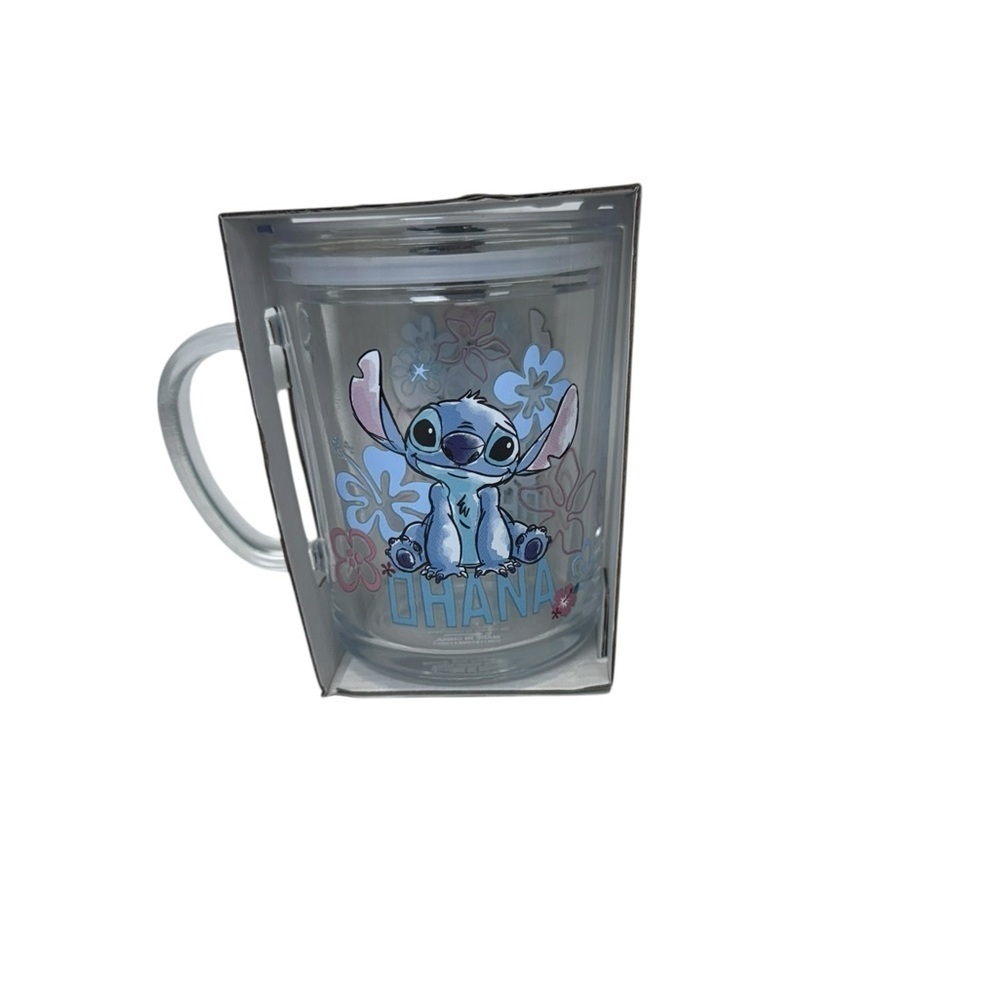 Disney. Stitch Ohana Mug - Blue and Pink